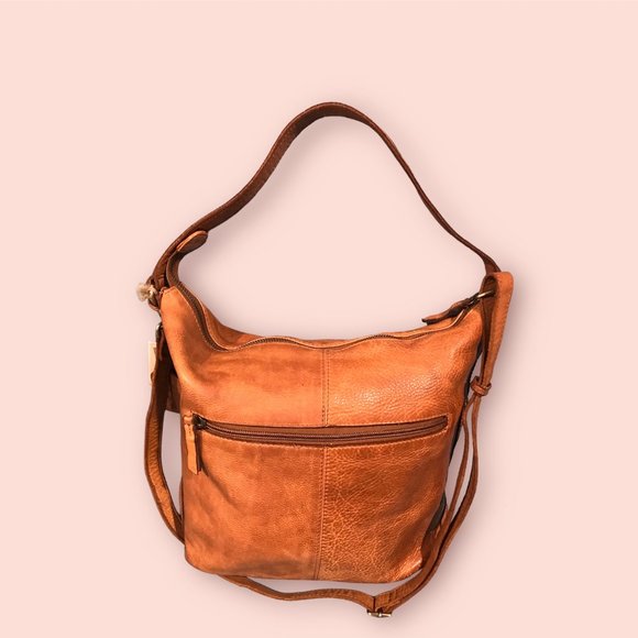 Genuine Leather Handcrafted in India Shoulder bag/Crossbody bag/ Tote - Picture 2 of 3